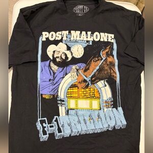 Post Malone F-1 Trillion Album Cowboy T-Shirt Large